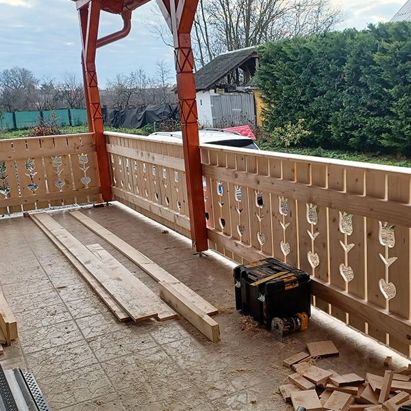 Tulipános teraszkorlát-1 - Image 6