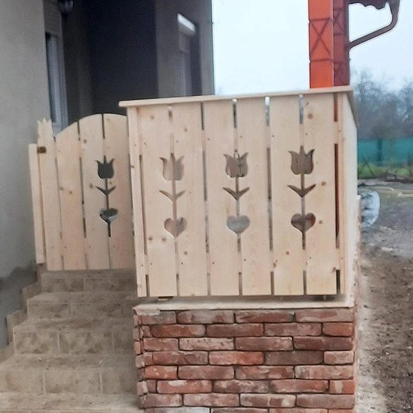 Tulipános teraszkorlát-1 - Image 2