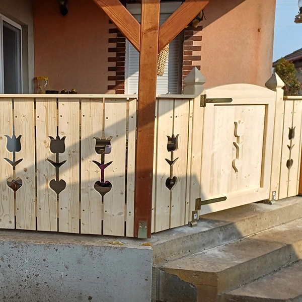 Tulipános teraszkorlát-2 - Image 2